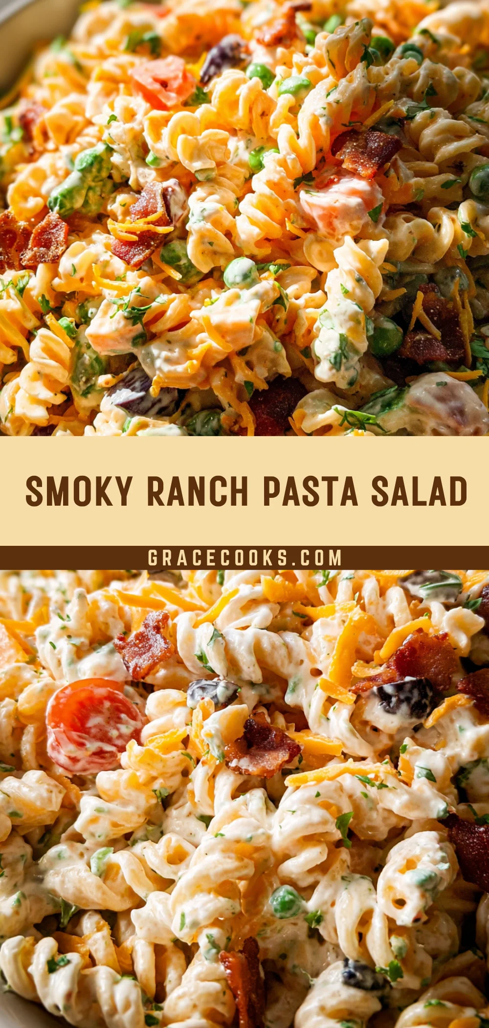 Smoky Ranch Pasta Salad 19 Pinterest Hidden Image