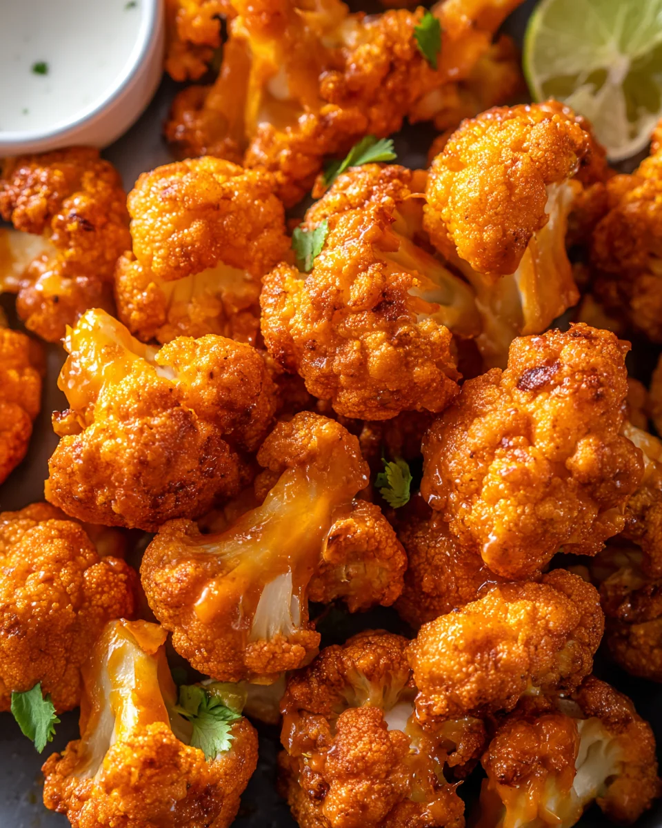 Air Fryer Buffalo Cauliflower Recipe 25 Air