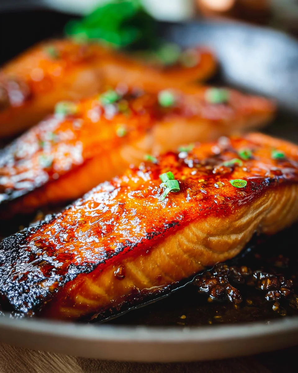 Bourbon Glazed Salmon 18 Bourbon