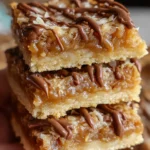 Caramel Coconut Bars