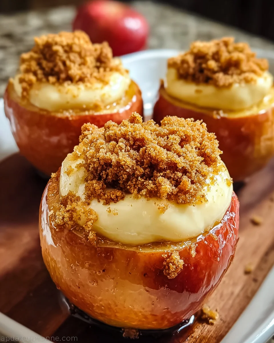 Cheesecake Stuffed Baked Apples 27 Cheesecake Stuffed Baked Apples