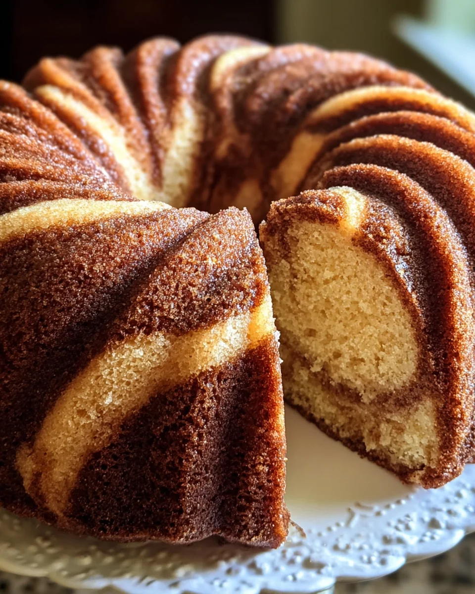 Cinnamon Swirl Bundt Cake 25 Cinnamon