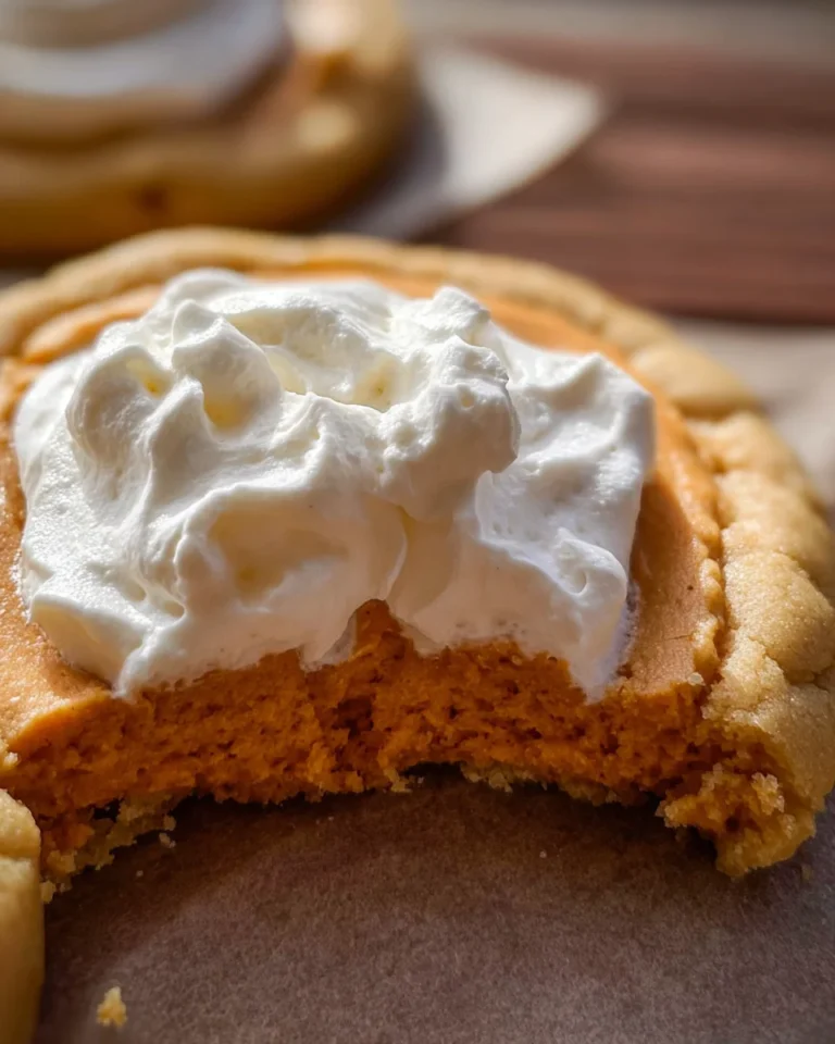 Crumbl pumpkin pie cookies