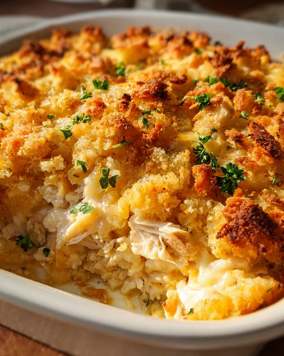 Dolly's Chicken and Stuffing Casserole 22 Dollys Chicken and Stuffing Casserole 2