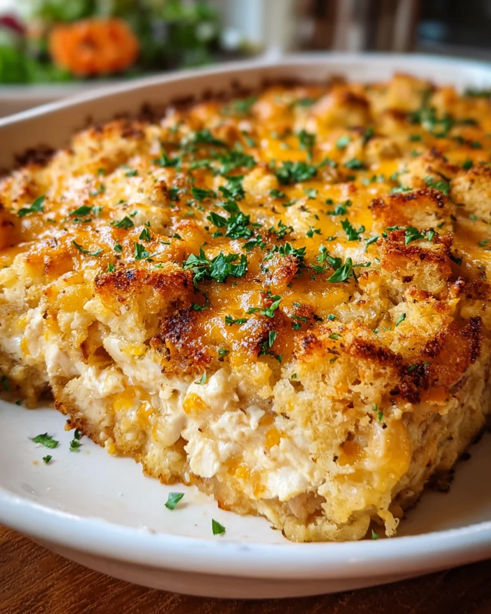 Dolly's Chicken and Stuffing Casserole 23 Dollys Chicken and Stuffing Casserole 3