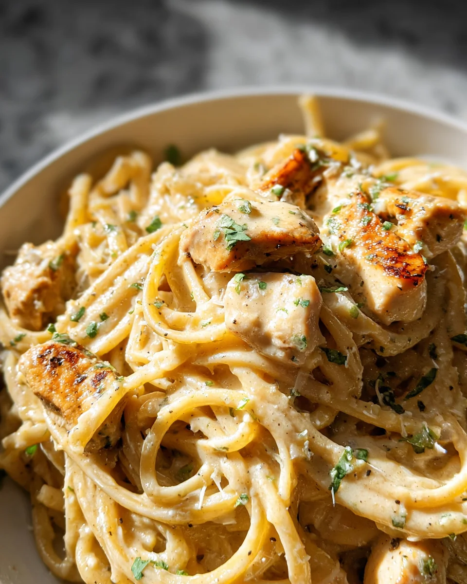Easy Garlic Chicken Pasta 26 Easy