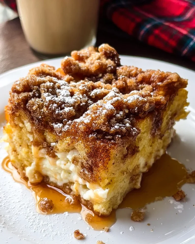 Eggnog French Toast Bake
