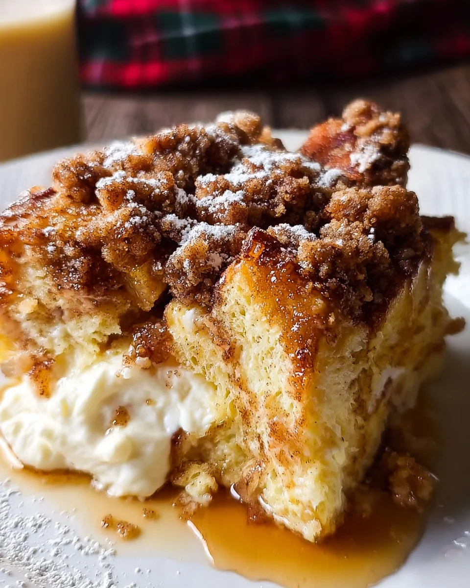 Eggnog French Toast Bake 22 Eggnog