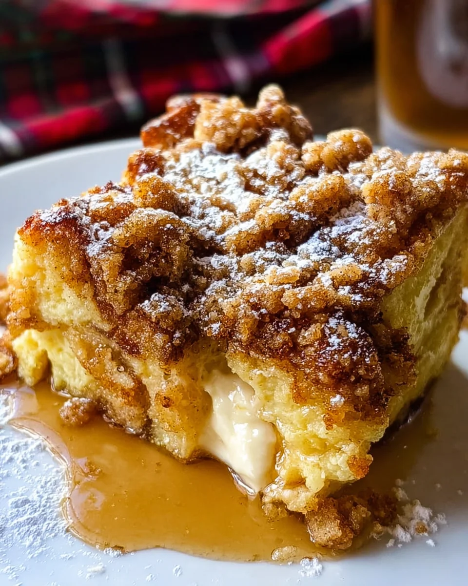 Eggnog French Toast Bake 23 Eggnog