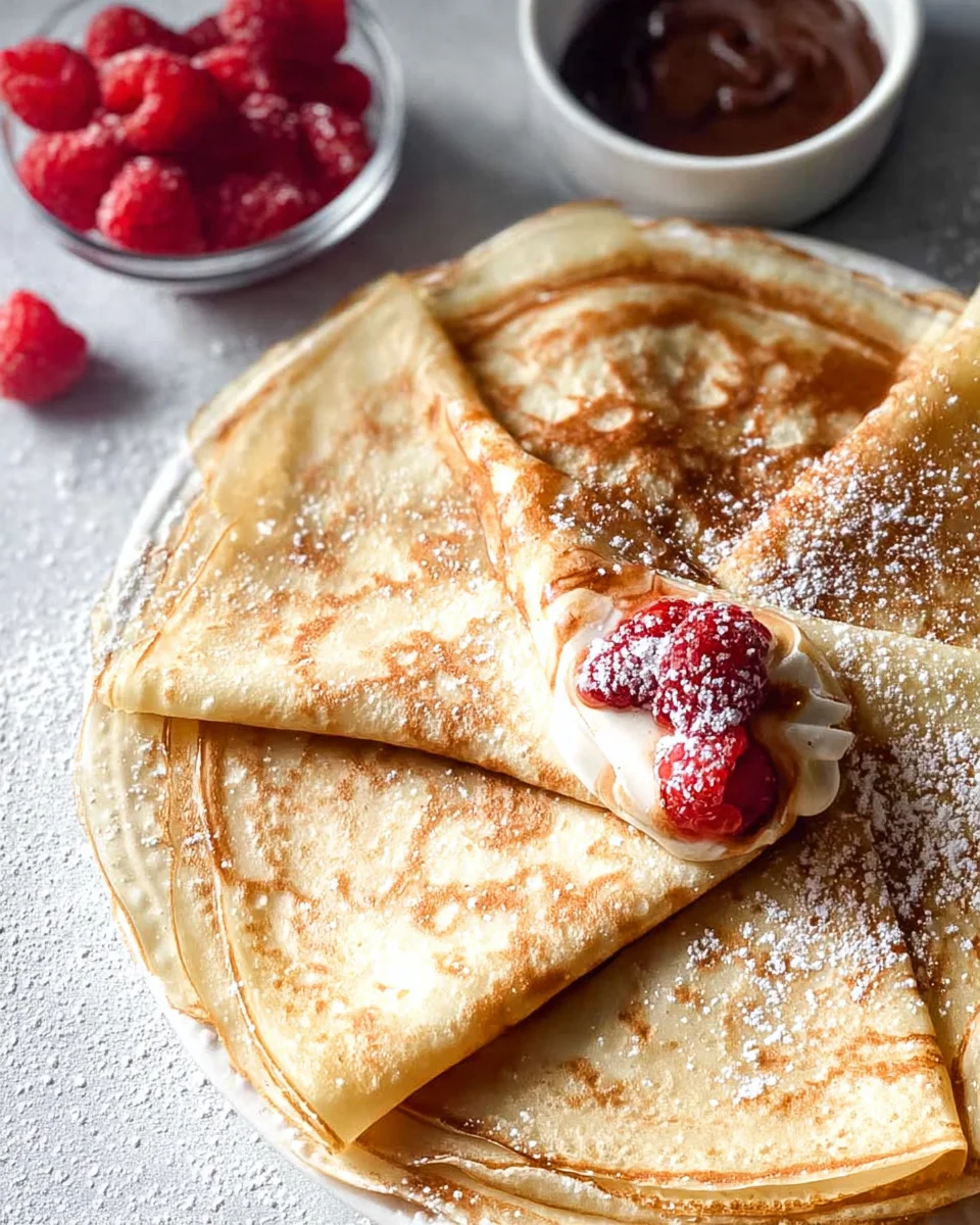 French Crepes 18 French