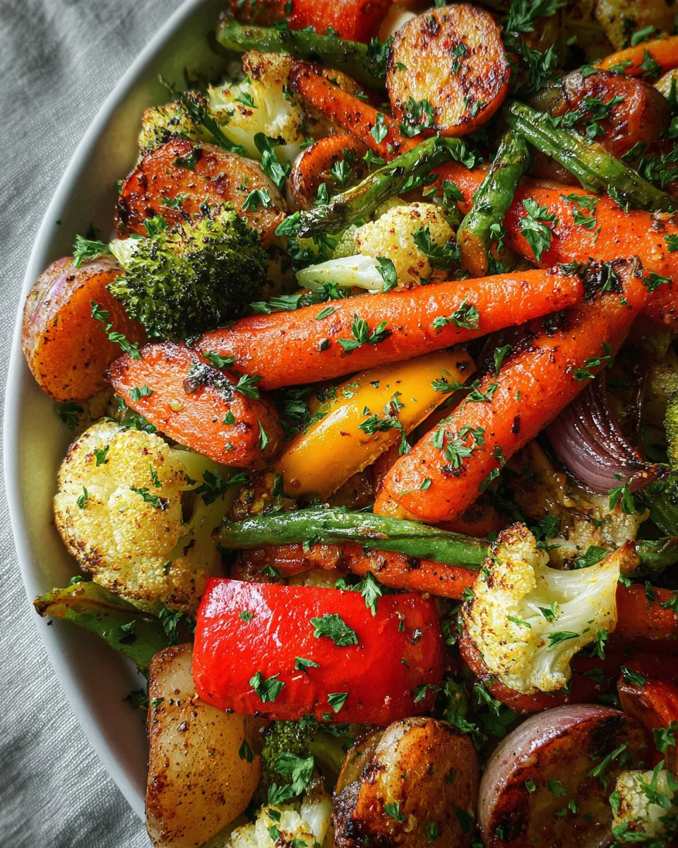 Garlic Roasted Vegetables 28 Garlic Roasted Vegetables