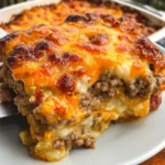 Keto Cheeseburger Casserole