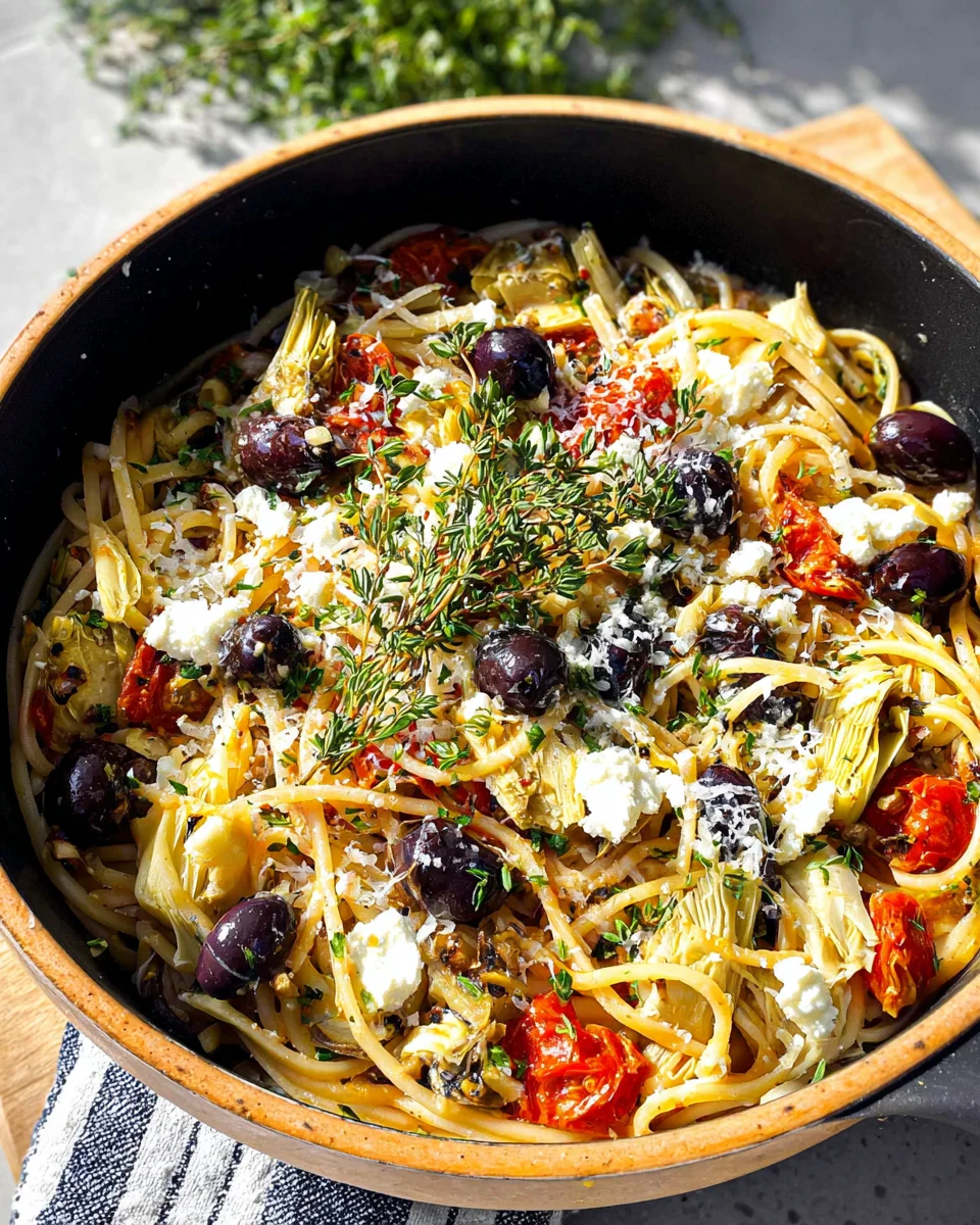 Mediterranean One Pot Pasta 21 Mediterranean