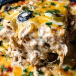 One Pan Sour Cream Chicken Enchilada Skillet