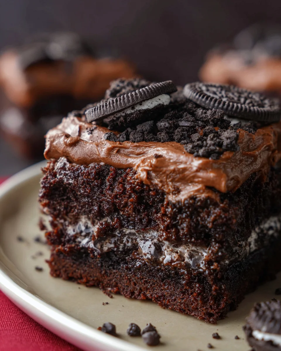 Oreo Brownie Recipe 22 Oreo