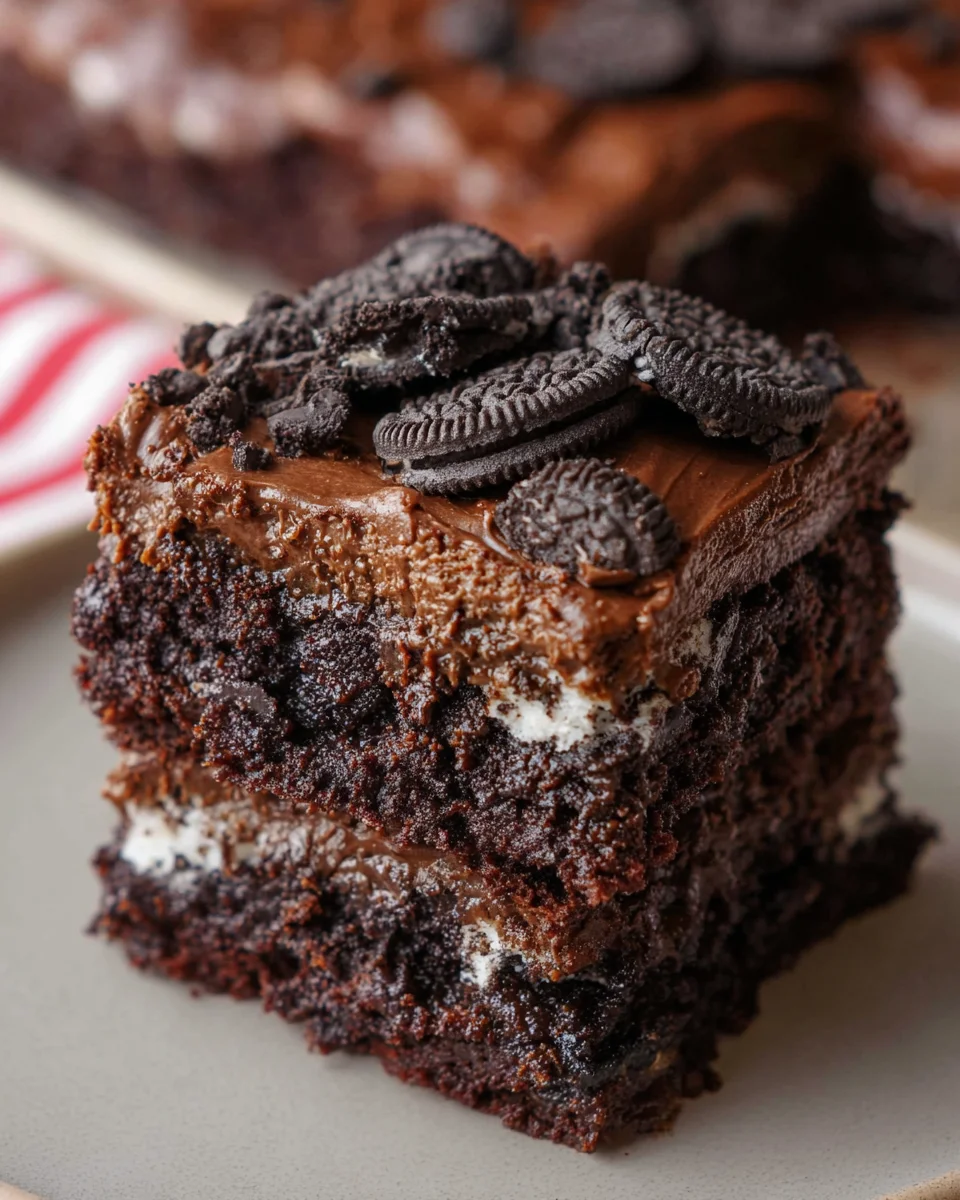 Oreo Brownie Recipe 23 Oreo