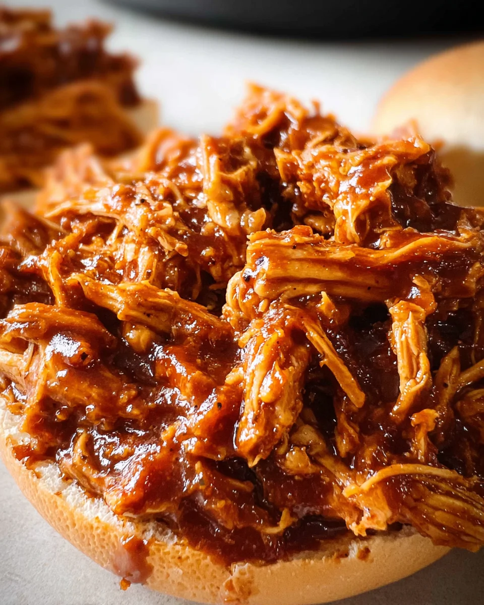 Shredded BBQ Chicken (Crock Pot Recipe) 26 Shredded BBQ Chicken (Crock Pot Recipe)