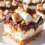 S'mores Cheesecake Bars