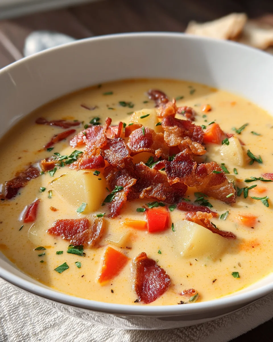 Wisconsin Bacon and Potato Cheese Soup recipe 25 Wisconsin